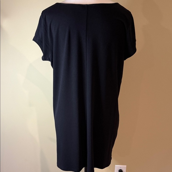 Ricki's Blouse, Abstract Blue and Black, Women's Top Size M - Picture 3 of 9